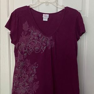 Oh Baby by Motherhood Maternity top - Size Large!